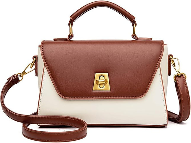 GOIACII Crossbody Bags for Women Top Handle Handbags Ladies Purses Leather Satchel