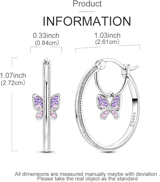 LAZA 925 Sterling Silver Earrings for Women Huggies Hoop Gold Earrings