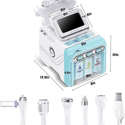 Hydrogen Oxygen Facial Care Machine Professional 6 in 1