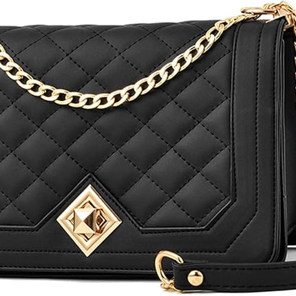 HINFKA Women'S Small Crossbody Bag Pu Leather Shoulder Bag Small Handbag Clutch Bag Fashion Versatile Evening Bag