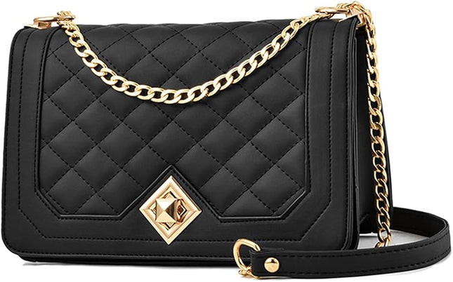 HINFKA Women'S Small Crossbody Bag Pu Leather Shoulder Bag Small Handbag Clutch Bag Fashion Versatile Evening Bag