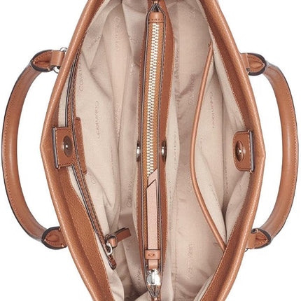 Calvin Klein Women's Bianca Triple Compartment Satchel
