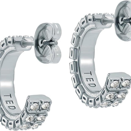 Ted Baker London Double Crystal Hoop Earrings For Women