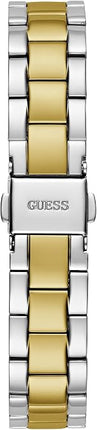 GUESS Two-Tone and Light Blue Analog Watch