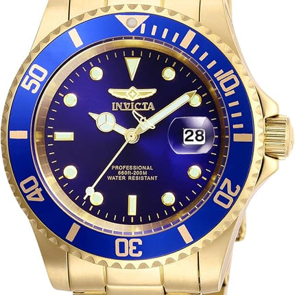 Invicta Men's Pro Diver Quartz Watch with Stainless Steel Strap