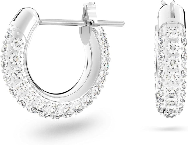 Swarovski Stone Crystal Pierced Hoop Earring Jewelry Collection