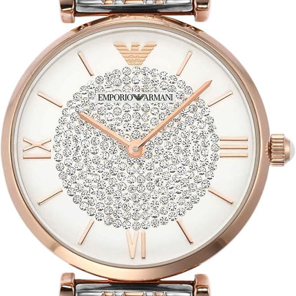 Emporio Armani Women's Dress Watch with Stainless Steel Band