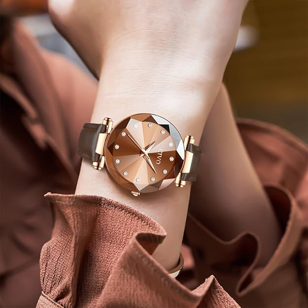 CIVO Womens Watch Ultra-Thin Stainless Steel Mesh Strap Analog Quartz Wrist Watch Waterproof Fashion Casual