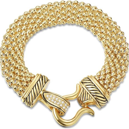Jewelry Antique Fashion Popcorn Chain Designer Brand Inspired Women Unique Christmas Gifts Bracelets