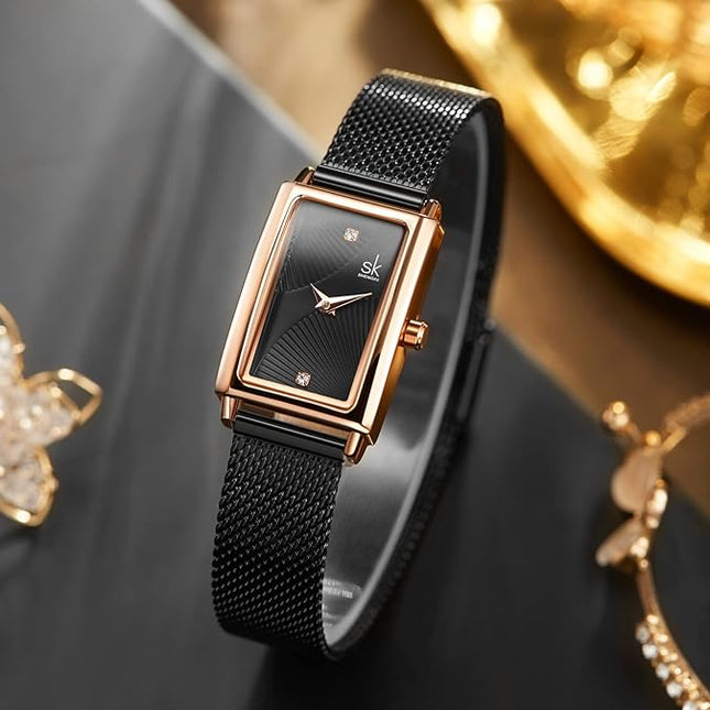 SHENGKE Minimalist Watch (Love Me Tender Love Me Home) Casual Fashion Wrist Watch