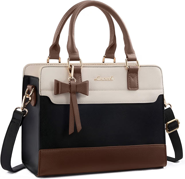 LOVEVOOK Purses for Women,Leather Tote Purse and Handbags,Satchel Shoulder Crossbody Top Handle Bags with Zipper