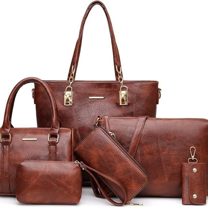 2E-youth Designer Purses and Handbags for Women Satchel Shoulder Bag Tote Top Handle Bag