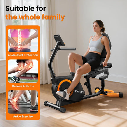 Recumbent Exercise Bike for Home, Recumbent Stationary Bikes for Seniors