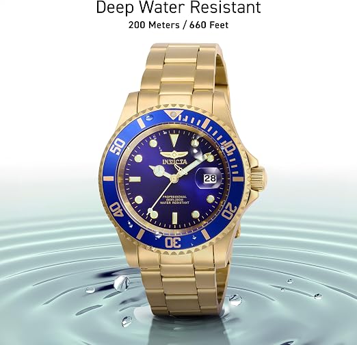 Invicta Men's Pro Diver Quartz Watch with Stainless Steel Strap
