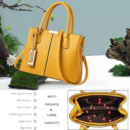 COCIFER Purses and Handbags for Women Shoulder Tote Bags Top Handle Satchel