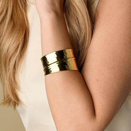 Cuff Bracelet for Women | Nefriti Open Cuff Bracelet Bangle