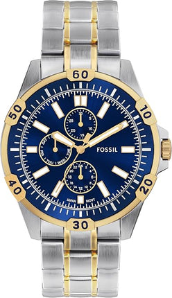 Fossil Garrett Multifunction Stainless Steel Watch for Men