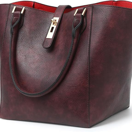sqlp Large Work Tote Bag for Women Designer Purses and Handbags Big Bucket bags Women's Travel Shoulder Bag