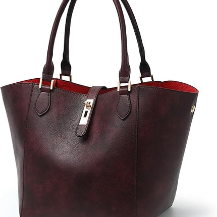 sqlp Large Work Tote Bag for Women Designer Purses and Handbags Big Bucket bags Women's Travel Shoulder Bag