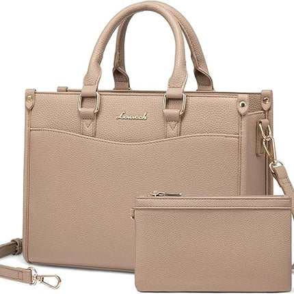 LOVEVOOK Purses for Women Purses and Handbags Tote Bag for Women Trendy Top Handle Satchel Crossbody Bag with Matching Clutch