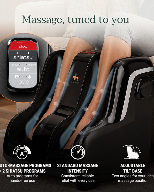 Human Touch Reflex5s Foot & Calf Massager Plantar Fasciitis - HSA Approved