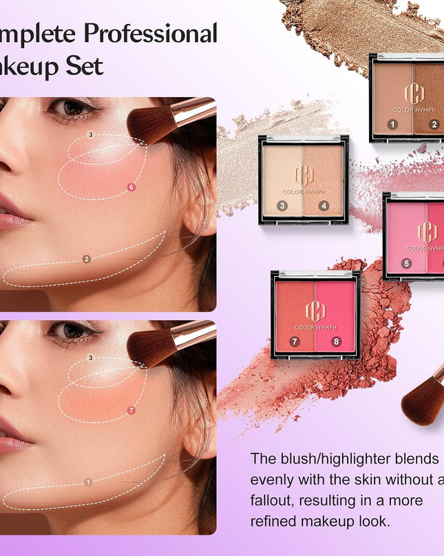 Color Nymph Makeup Kit for Women Full Kit, Makeup Set for Teens Girls