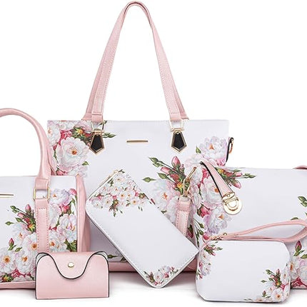 2E-youth Designer Purses and Handbags for Women Satchel Shoulder Bag Tote Top Handle Bag