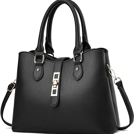 DAINAOTM Purses and Handbags for Women Crossbody PU Leather Tote Top Handle Satchel Shoulder Bags