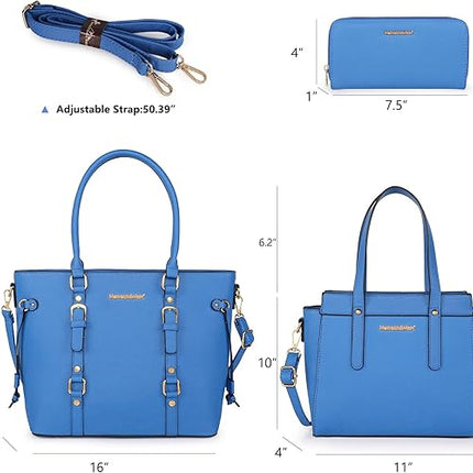 Montana West 3PCS Purses for Women Tote Bag and Wallet Set Shoulder Satchel Handbags