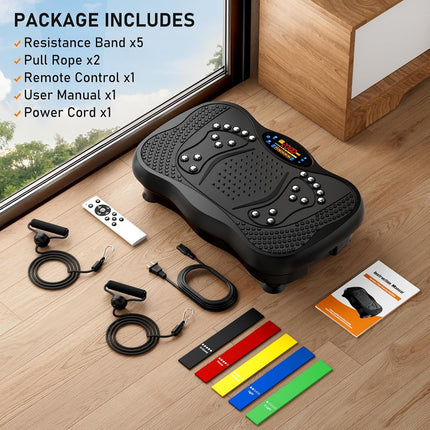 Vibration Plate Exercise Machine for Full Body Lymphatic Drainage