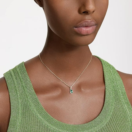 Swarovski Chroma Crystal Earring Collection, Gold Tone Finish Setting